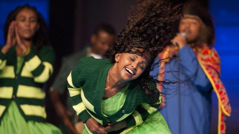 6. Actuación del grupo Ethiocolor en el Festival de Jazz