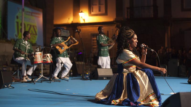 8. Actuación del grupo Ethiocolor en el Festival de Jazz