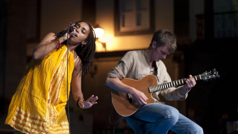 12. Actuación de Munit & Jörg en el Festival de Jazz