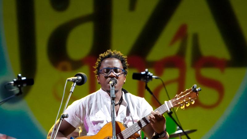 19. Actuación de Blick Bassy en el Festival de Jazz en Las Palmas de Gran Canaria