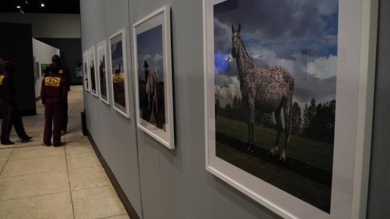 14. Imágenes de la exposición Singularidades organizada por Casa África en la VIII Edición de la Bienal de Fotografía de Bamako, 2011