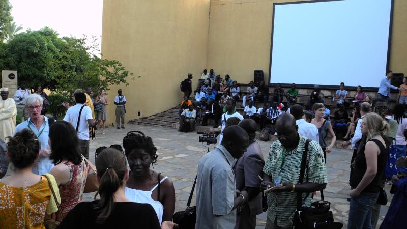 39. Entrega de los premios de fotografía del VIII Edición de la Bienal de Fotografía de Bamako, 2011