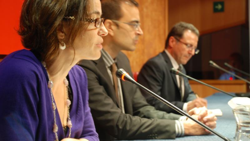 2. Imagen de la presentación de la Mesa de Debate