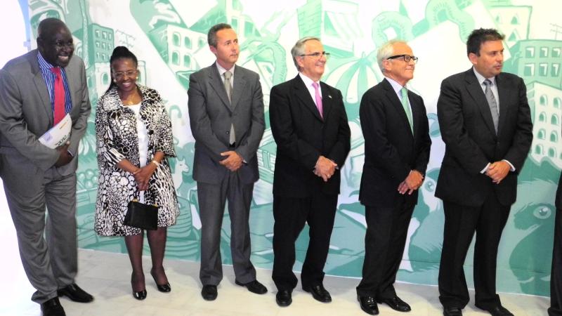 6. Embajadores africanos asistentes a la Acto de la firma del Memorándum entre Casa África y la OMT