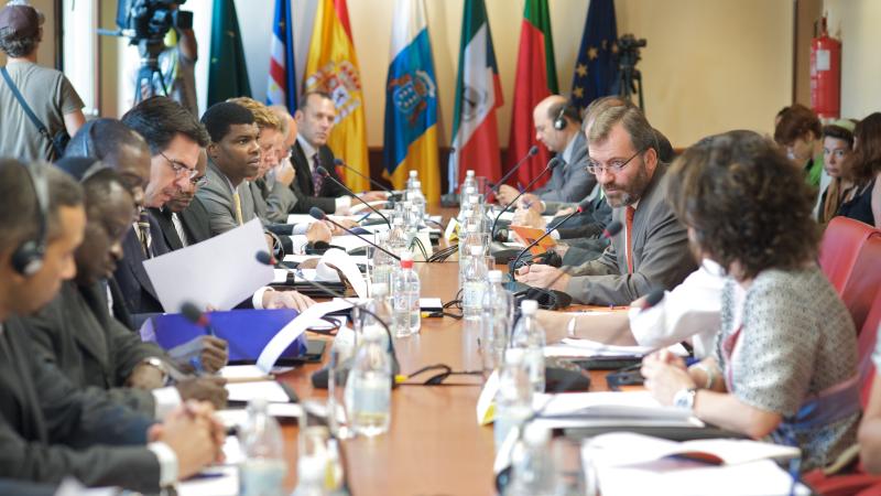 3. Imagen de la I Reunión del Espacio Atlántico Euroafricano celebrada en Casa África
