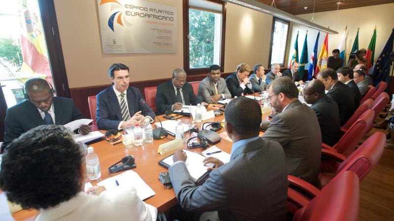 4. Imagen de la I Reunión del Espacio Atlántico Euroafricano celebrada en Casa África