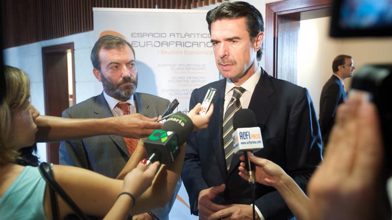 8. Imagen de José Manuel Soria -Vicepresidente y Consejero de Economía y Hacienda del Gobierno de Canarias