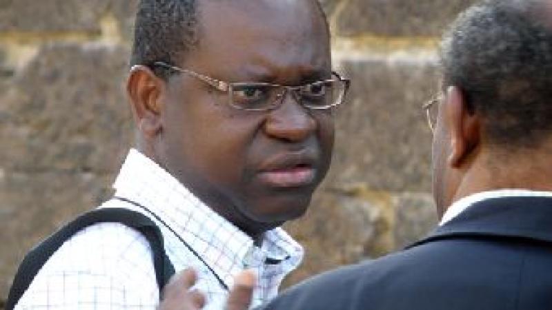 27. Imagen de Landry Wilfrid Miampika (República del Congo) en su participación en el SILA, 2009
