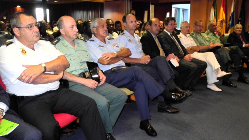 4. Imagen de la asistencia a la conferencia Diplomacia Pública y Seguridad. Las Fuerzas Armadas como vector de la Marca España, 2012, en Casa África