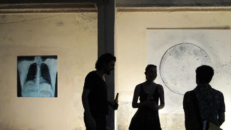 4. Imágenes de la exposición Presence de Conor Ralphs en Hangar (Barcelona), 2012