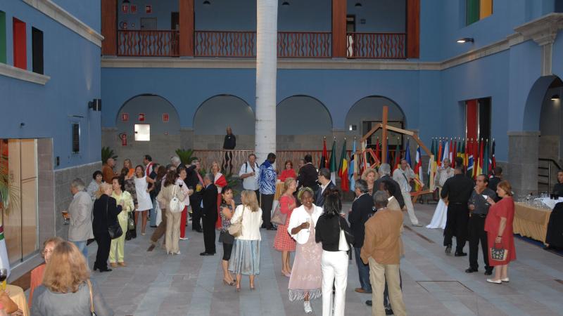 22. Imágenes de la inauguración pública de la exposición 3+3, África Plural en la sede de Casa África