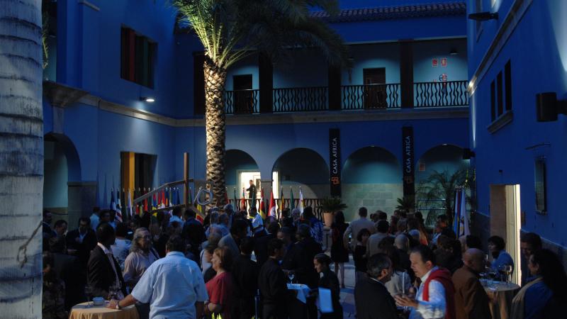 28. Imágenes de la inauguración pública de la exposición 3+3, África Plural en la sede de Casa África