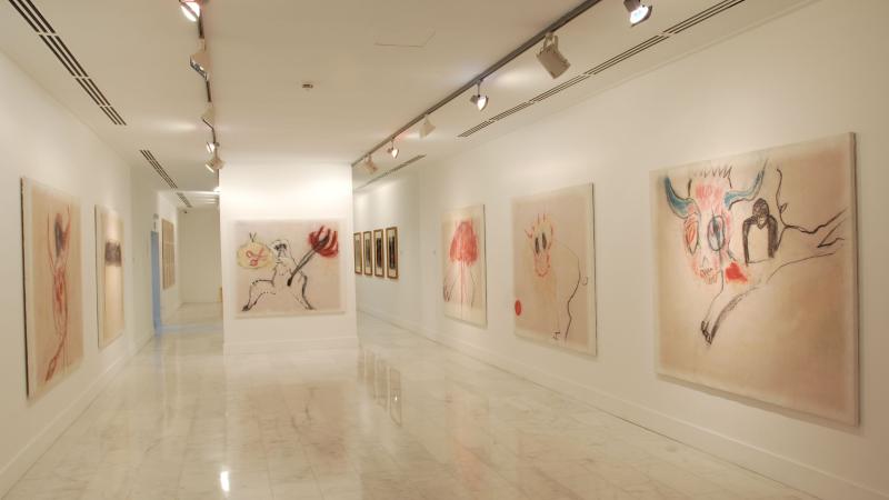 38. Imágenes de la exposición 3+3, África Plural en la sede de Casa África