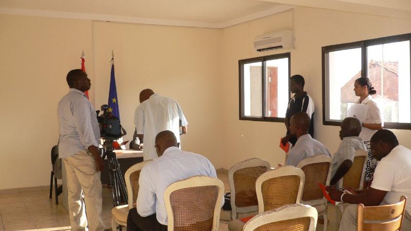 58. Acto de presentación de la exposición 3+3, África Plural en Guinea Bissau