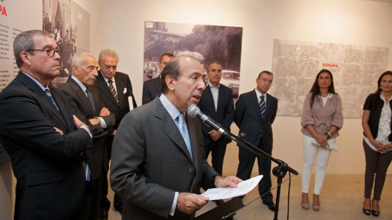 4.  Inauguración de la exposición Munich 1962, El 'contubernio' de la concordia en el Centro de Arte Contemporáneo Juan Ismael, Fuerteventura