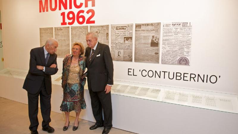 9.  Inauguración de la exposición Munich 1962, El 'contubernio' de la concordia en el Centro de Arte Contemporáneo Juan Ismael, Fuerteventura