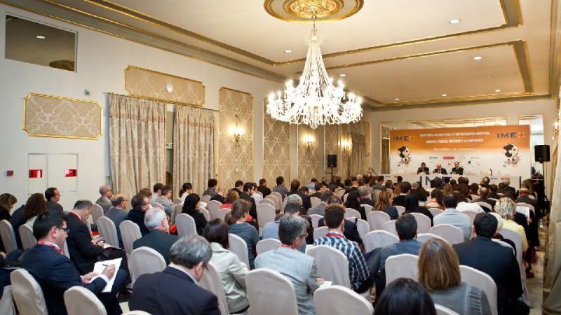1. Imagen de la mesa de debate sobre África en Barcelona con motivo de la celebración de IMEX / Impuls Exterior, 2012