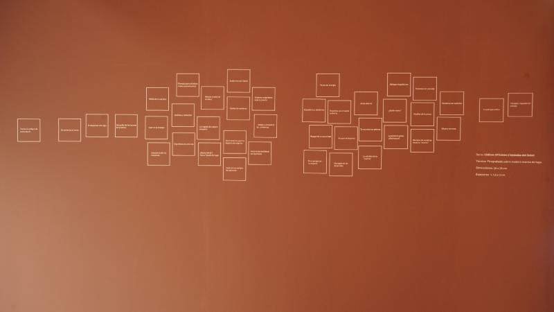 24. Imagen de la exposición en Casa África AEA Tubab: ¿África es así, m’zungu?, 2008