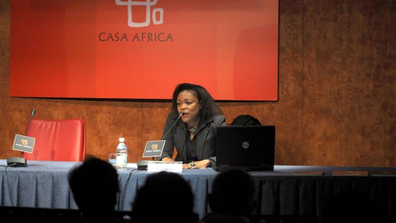 38. Imagen del Seminario relacionadas con la exposición, África: ecos espirituales y rastros artísticos en Casa África