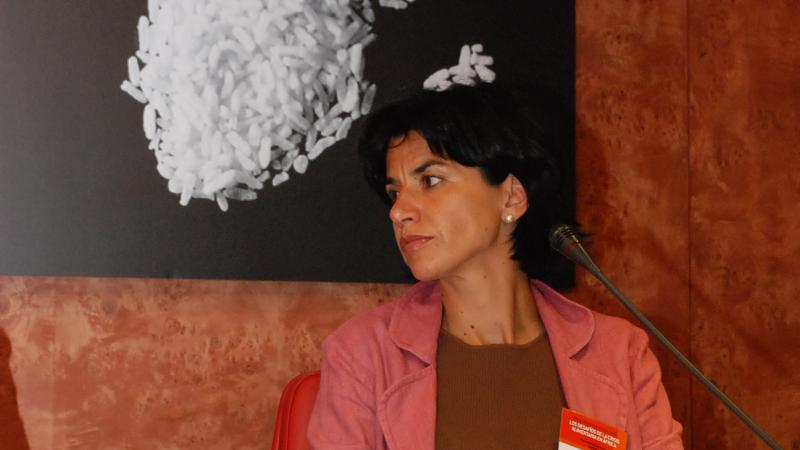 9. Imagen de la mesa de debate Crisis Alimentaria en África en Casa África, 2008