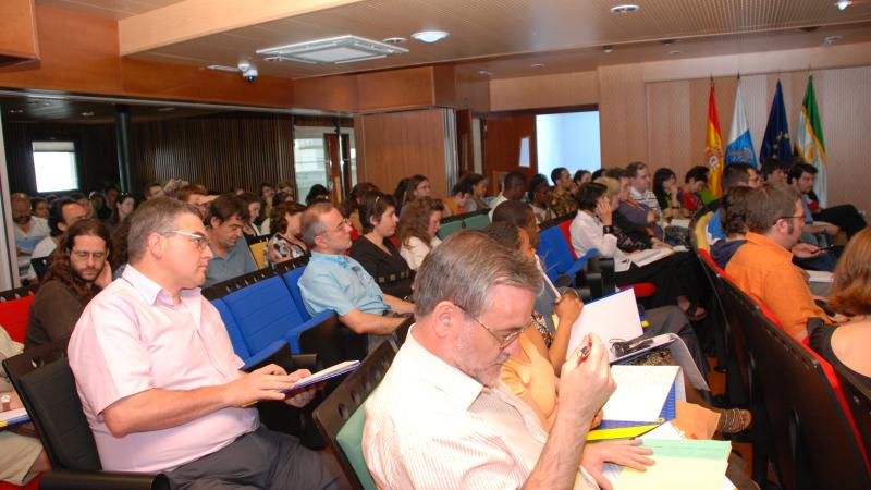 3. Imagen de la asistencia en el VI Congreso de Estudios Africanos en el Mundo Ibérico (2008), en Casa África