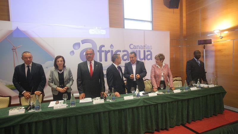 4. Imagen de la presentación de Africagua en Fuerteventura, 2012