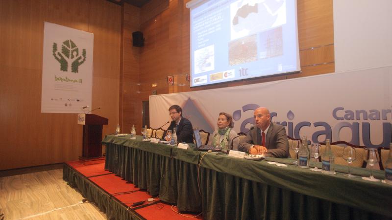 9. Imagen de la presentación de Africagua en Fuerteventura, 2012