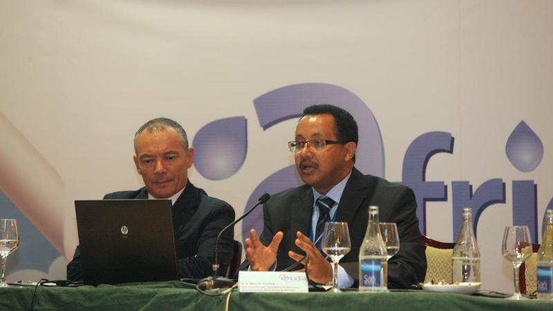10. Imagen de la presentación de Africagua en Fuerteventura, 2012