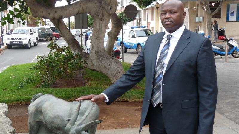 15. Imagen de Alioune Badara Cissè, ex Ministro de Asuntos Exteriores de Senegal