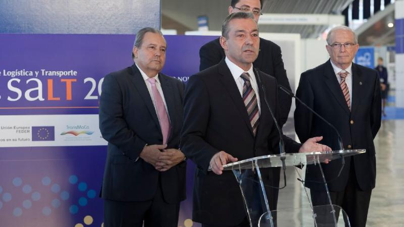 2. Imagen de la inaguración de SALT 2012: III Salón de la Logística y el Transporte