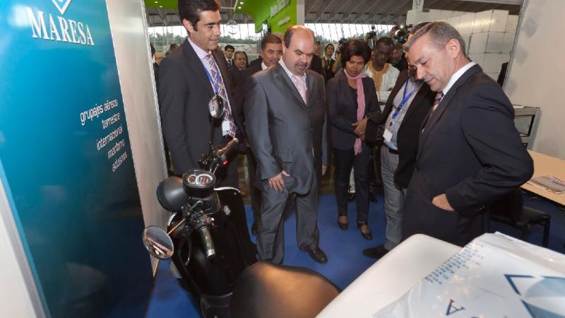 3. Imagen de la inaguración de SALT 2012: III Salón de la Logística y el Transporte