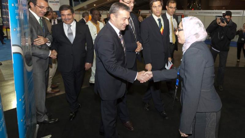 4. Imagen de la inaguración de SALT 2012: III Salón de la Logística y el Transporte
