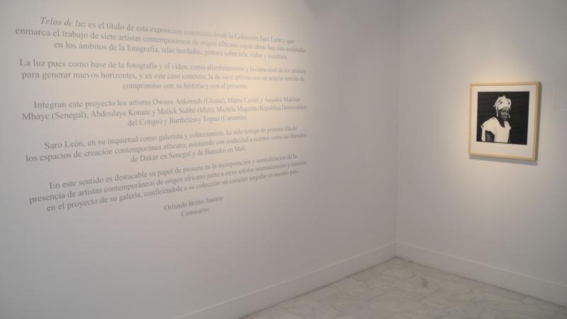 3. Imagen de Telas de luz. Exposición de la colección de arte africano contemporáneo de la Galería Saro León en Casa África