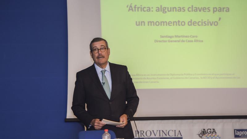 2. Intervención del Sr. Santiago Martínez-Caro -Director General de Casa África- en la conferencia CLub 'La Provincia', 2013