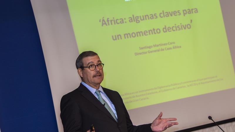 5. Intervención del Sr. Santiago Martínez-Caro -Director General de Casa África- en la conferencia CLub 'La Provincia', 2013