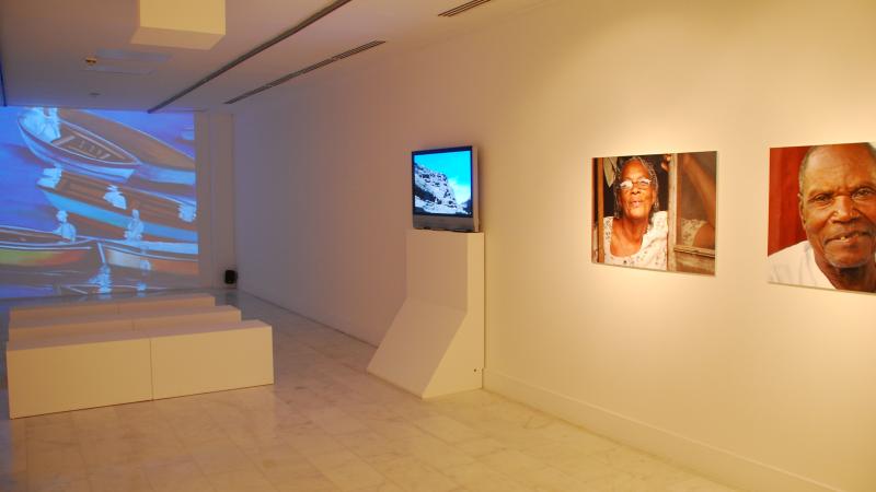 3. Imagen de la exposición Escena Caboverdiana en Casa África