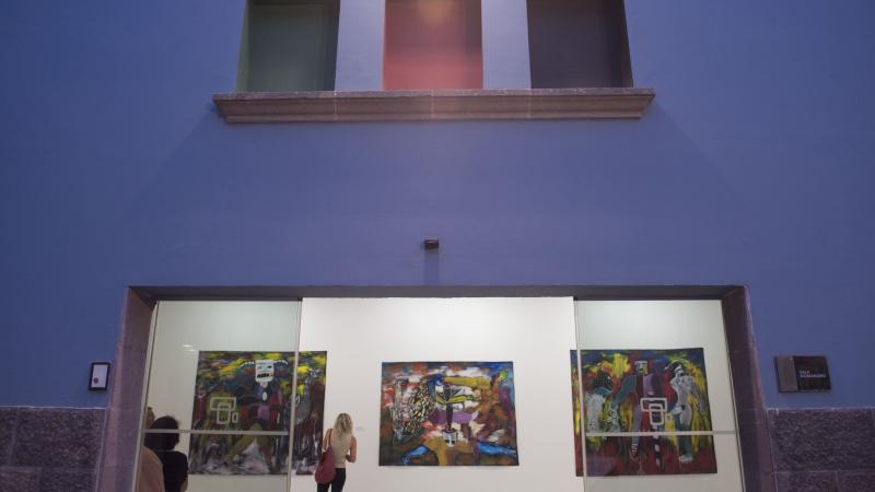 10. Imagen de la exposición Escena Caboverdiana en Casa África