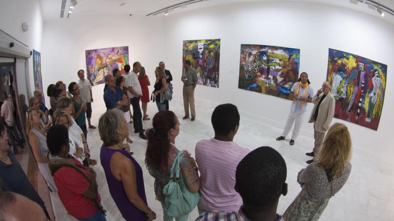17. Presentación de la exposición Escena Caboverdiana en Casa África