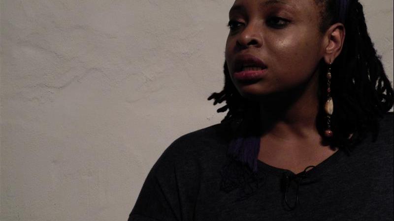 9. Participación de Leonora Miano en el programa Letras Africanas en el Festival de Teatro Tres Continentes
