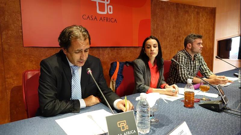 2. Presentación del acto por Luis Padrón, Director General de Casa África