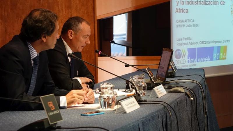 5. Intervención de Luis Padilla -Consejero de Cooperación Regional del Centro de Desarrollo de la OCDE- en la presentación del informe Perspectivas Económicas en África 2014