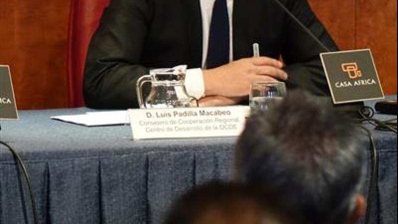 6. Intervención de Luis Padilla -Consejero de Cooperación Regional del Centro de Desarrollo de la OCDE- en la presentación del informe Perspectivas Económicas en África 2014