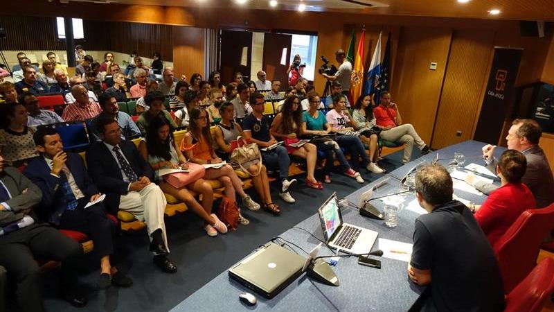 6. Imagen del acto África es Noticia: Nigeria celebrado en Casa África
