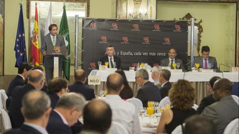4. Presentación del acto por Luis Padrón, Director General de Casa África