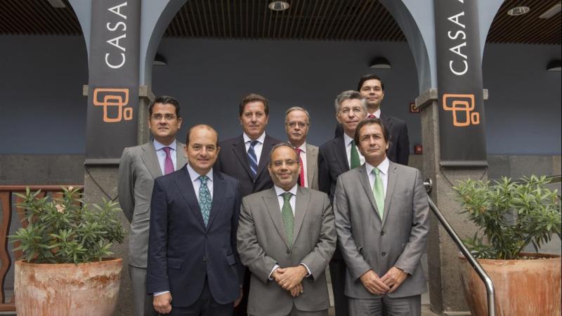 19. Visita institucional a Casa África con motivo de la conferencia impartida por Carlos Lopes, Secretario Ejecutivo de la Comisión para África de Naciones Unidas (UNECA)