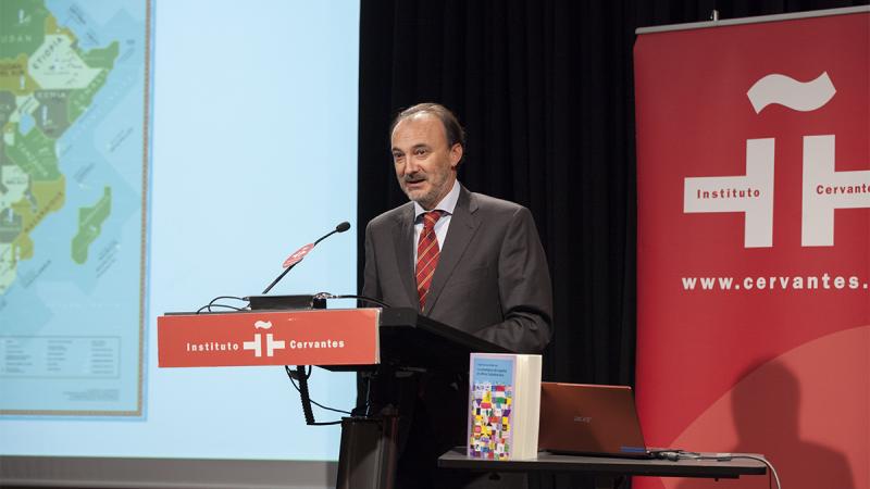 8. Clausura del acto por Jesús Gracia -Secretario de Estado de Cooperación Internacional y para Iberoamérica- (Foto: Instituto Cervantes)