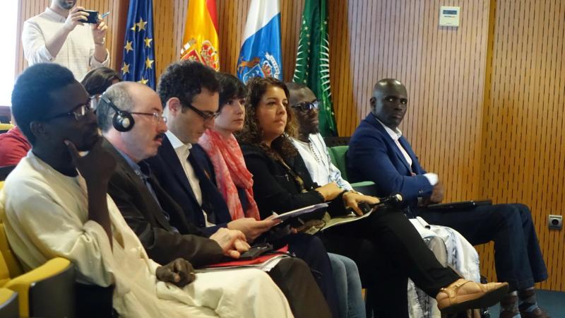 6. Imagen del VI Encuentro de Biblioteconomía y Documentación: Cultura y Sociedad de Casa África 2014