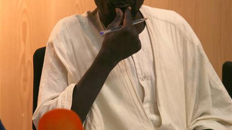 3. Imagen de la participación de Ismael Diadé - responsable de la conservación del Fondo Kati, Mali-