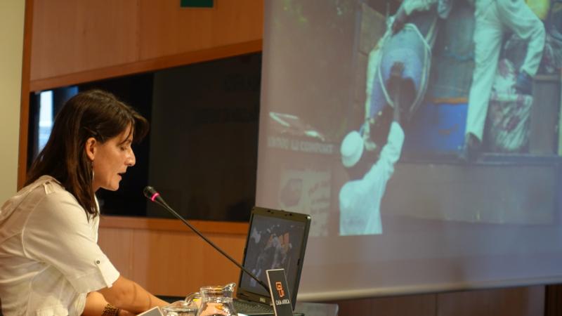 36. Intervención de Gemma Parellada con la ponencia Conflictos olvidados. El caso de la República Centroafricana en la Mesa 3: África, periodismo y conflictos olvidados