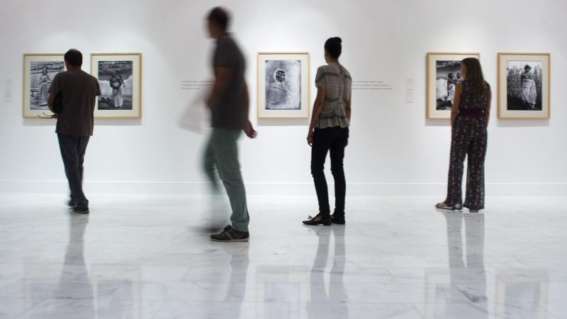 10. Imagen de la inauguración de la exposición Madagascar 1906 en Casa África, 2015